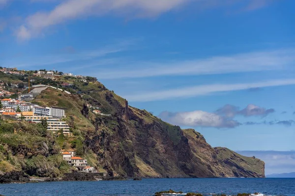 Bel Colpo Porto Funchal Con Tempo Soleggiato Madeira — Foto Stock