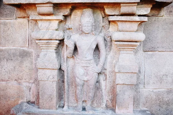 Una Estatua Templo Khajuraho — Foto de Stock
