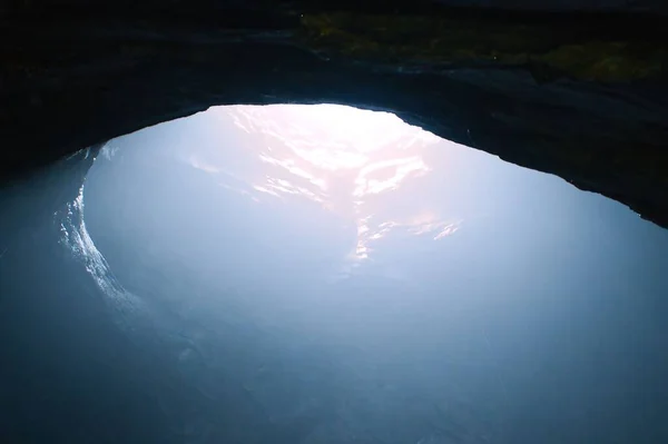 Los Rayos Del Sol Cueva Submarina — Foto de Stock