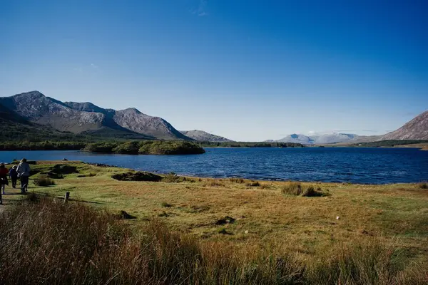 Piękne Ujęcie Krajobrazu Parku Narodowym Connemara Irlandii — Zdjęcie stockowe