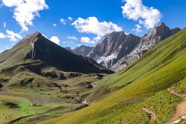 Schilderachtige Sonamarg Hill Trek Een Zonnige Dag Jammu Kashmir India — Stockfoto