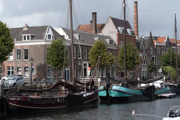 Architektura Urbanistyka Nowoczesnego Miasta Rotterdam Holandia — Zdjęcie stockowe