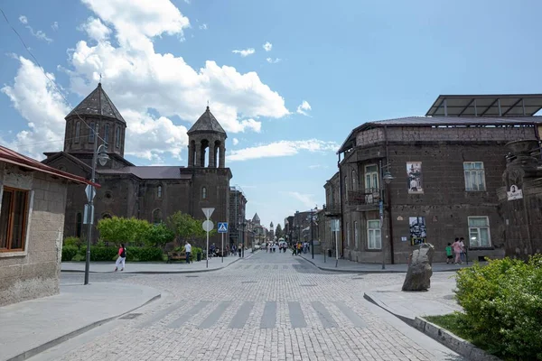 Ermenistan Gyumri Şehrinde Bir Kilise — Stok fotoğraf