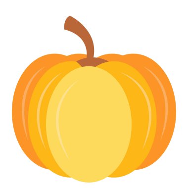 Şükran Günü ikonu olarak balkabağı çizimi.