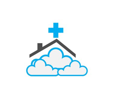 İşletmeler için yaratıcı bir dini logo tasarımının dijital bir çizimi