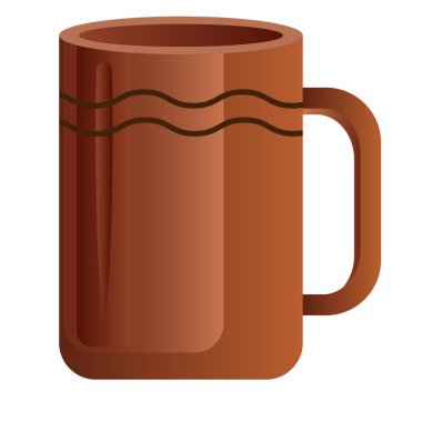 Beyaz arkaplanda izole edilmiş pikselli bir bira bardağının vektör çizimi