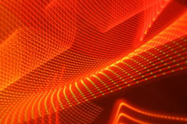 Soyut bir elektromanyetik dalga arkaplanı