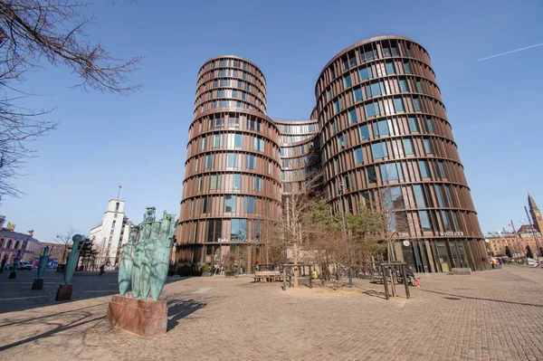 Vue Sur Axel Towers Environs Copenhague Danemark — Photo