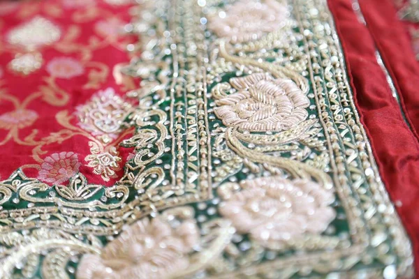 Детали Индийских Свадебных Украшений — стоковое фото