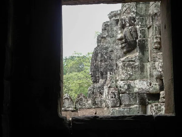 Les Majestueux Temples Bayon Angkor Wat Cambodge — Photo