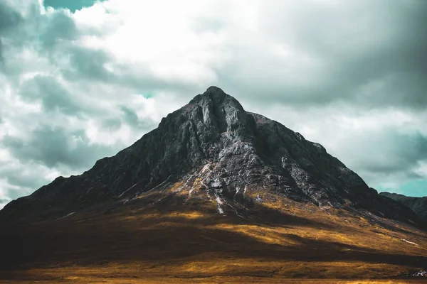 Μια Γραφική Θέα Του Βουνού Glencoe Στη Σκωτία — Φωτογραφία Αρχείου