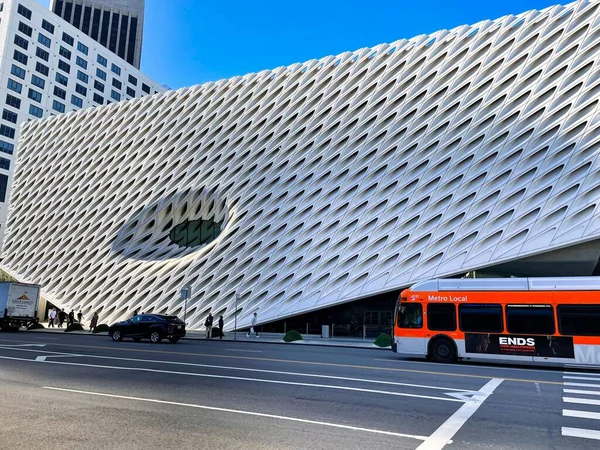 Дневной Вид Художественный Музей Broad Лос Анджелесе Соединенные Штаты — стоковое фото