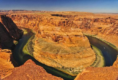 Büyük Kanyon 'daki Colorado Nehri.