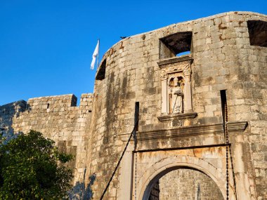 Hırvatistan 'ın Dubrovnik kentindeki Yığın Kapısı