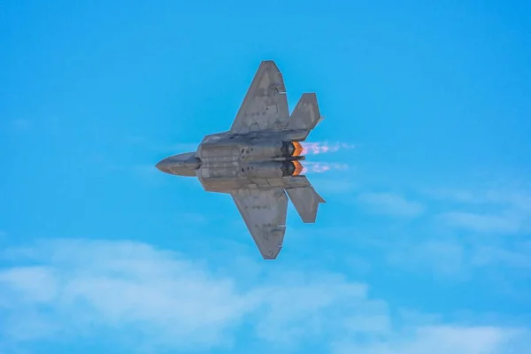 Vojenské Letouny Lockheed Martin Raptor Mcas Miramar Air Show 2022 — Stock fotografie