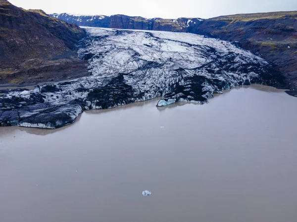 Ett Naturskönt Glaciärlandskap Island — Stockfoto