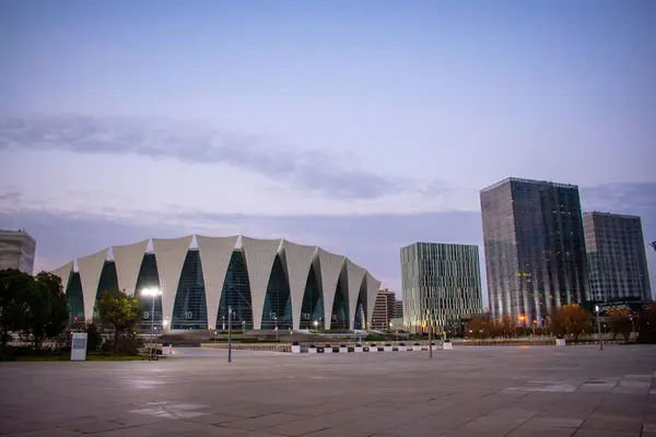 Восточный Спортивный Центр Шанхае — стоковое фото