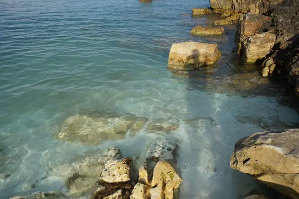 Greece Marble Beach Thassos Island — Stock Photo, Image