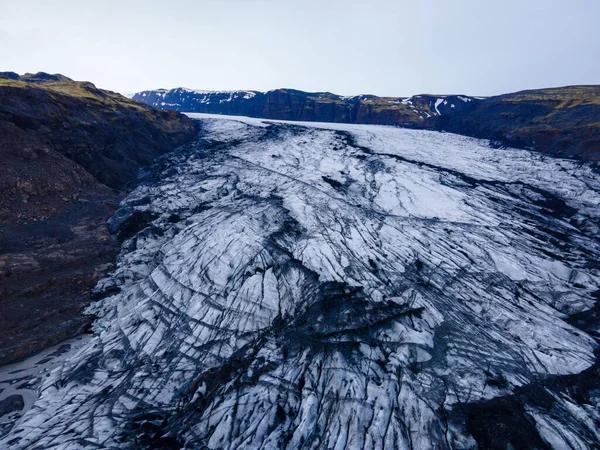 Malebná Ledovcová Krajina Islandu — Stock fotografie