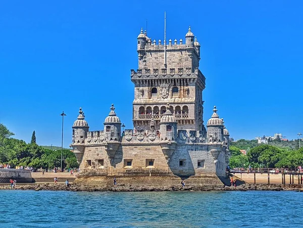 Wieży Belém Lizbonie Portugalia — Zdjęcie stockowe