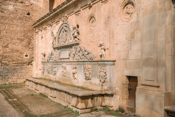 Fuente Palacio Alhambra Granada España — Foto de Stock