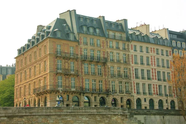 Vacker Bild Historiska Byggnader Exteriörer Paris Frankrike — Stockfoto
