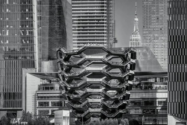 Hudson Yards Wolkenkrabbers New York City Verenigde Staten — Stockfoto
