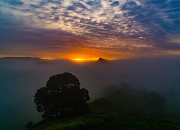 Nascer Sol Cênico Chrome Hill Peak — Fotografia de Stock
