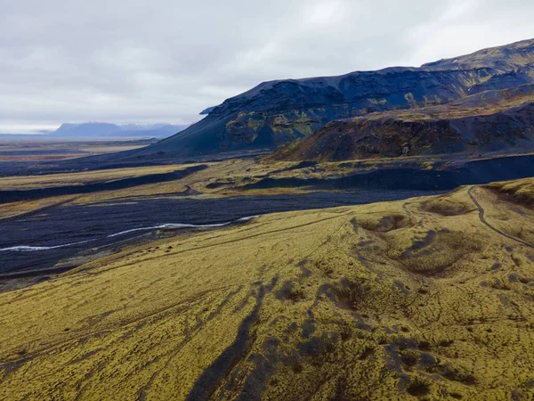 冰岛一个山谷的风景 — 图库照片