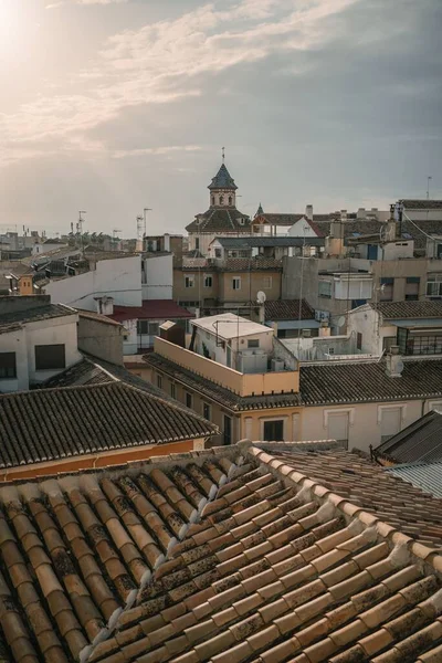 Παλιά Κτίρια Στην Πόλη Της Γρανάδας Ανδαλουσία Ισπανία — Φωτογραφία Αρχείου
