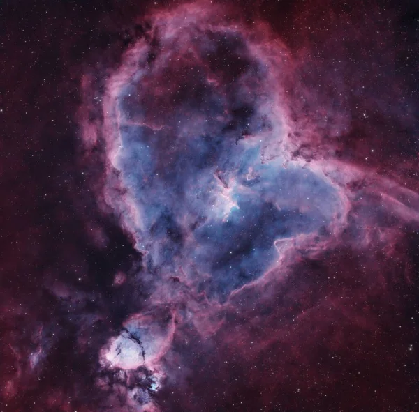 1805 Сердечная Туманность Галактике — стоковое фото