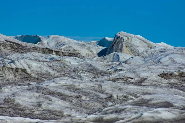 Northern Pole Ice Cap Landscape Grónsko — Stock fotografie