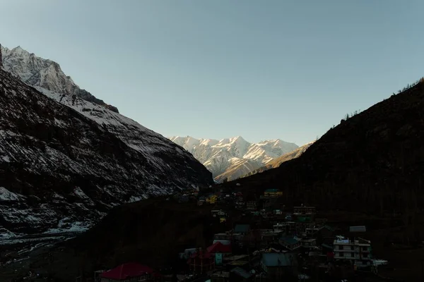 Panoramic Beautiful View Mount Ama Dablam Beautiful Sky Way Everest — Stock Photo, Image