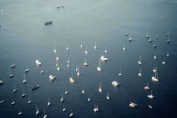 Beautiful Shot Boats Sea Rio Janeiro — Stock Photo, Image