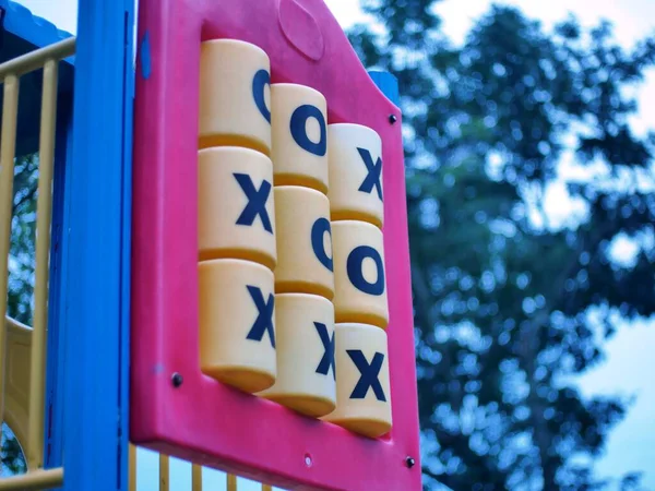 Closeup View Game Outdoor Playground — Stock Photo, Image