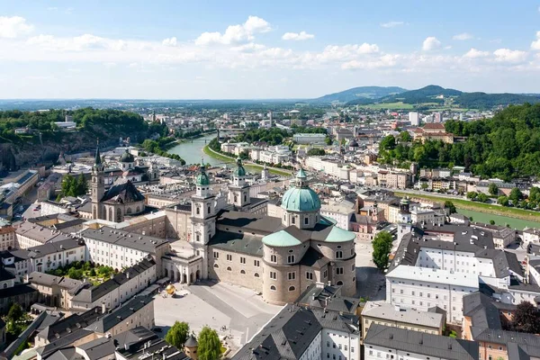 Een Prachtige Opname Van Universiteit Van Salzburg Salzburg Oostenrijk — Stockfoto