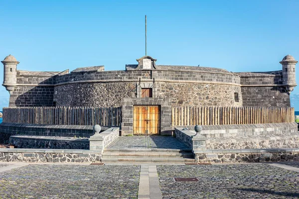 Castillo Histórico Exterior Ciudad Santa Cruz Tenerife — Foto de Stock