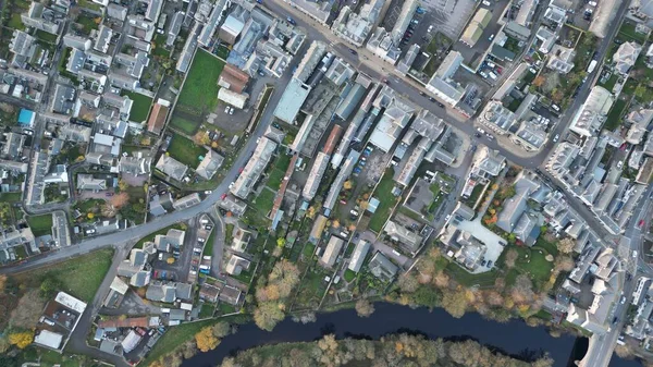 Aerial Shot Nairn Town Scotland — Stock Photo, Image