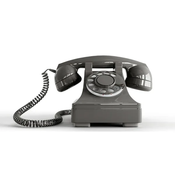 Illustration Telephone Isolated White Background — Stock Photo, Image