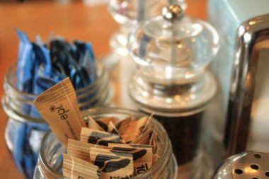 Tekapo göl kenarı kafe, Yeni Zelanda 'da özel kahve paketleri.