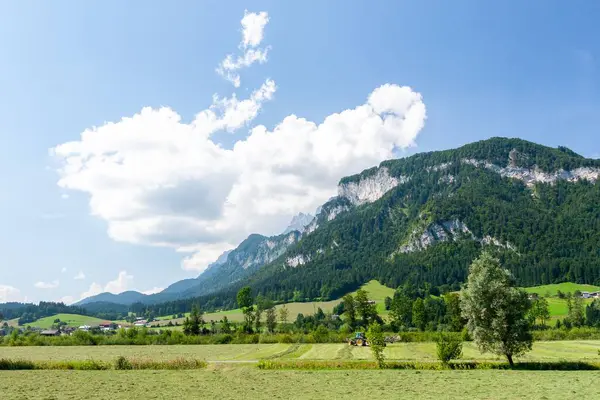Una Hermosa Foto Una Montaña Salzburgo Austria — Foto de Stock