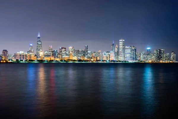 Skyline Chicago États Unis — Photo