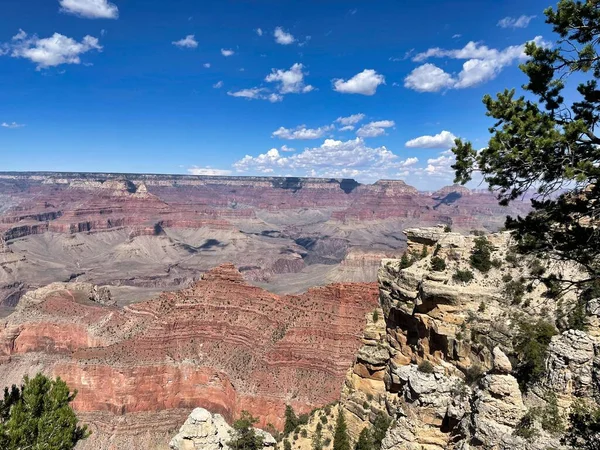 Eine Luftaufnahme Des Grand Canyon Nationalparks Arizona Usa — Stockfoto