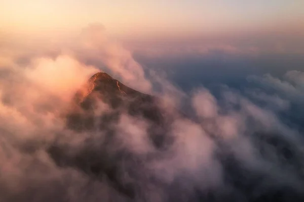 Mountain Clouds Sunset — Stock Photo, Image