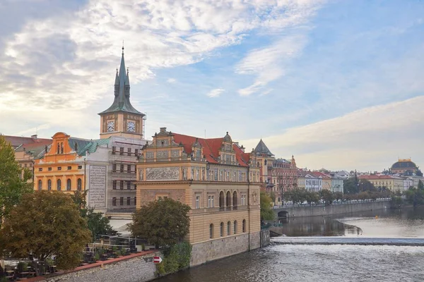 Tagsüber Ein Malerisches Viertel Prag Tschechische Republik — Stockfoto