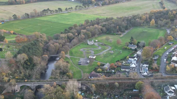 苏格兰Nairn镇的空中拍摄 — 图库照片