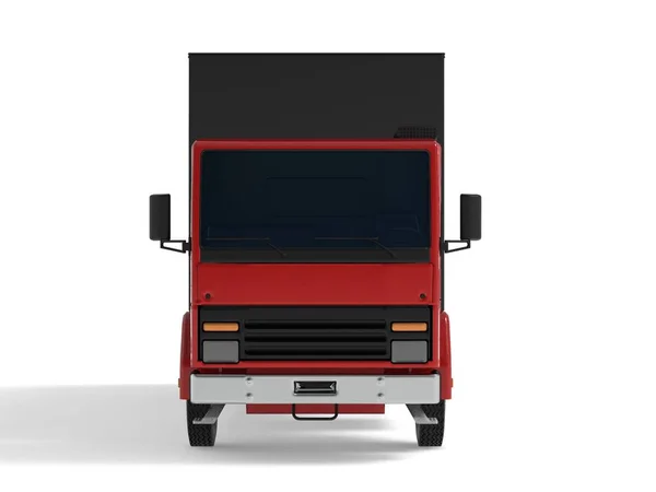Vrachtwagen Van Vervoer Geïsoleerde Rendering Illustratie Een Witte Achtergrond — Stockfoto