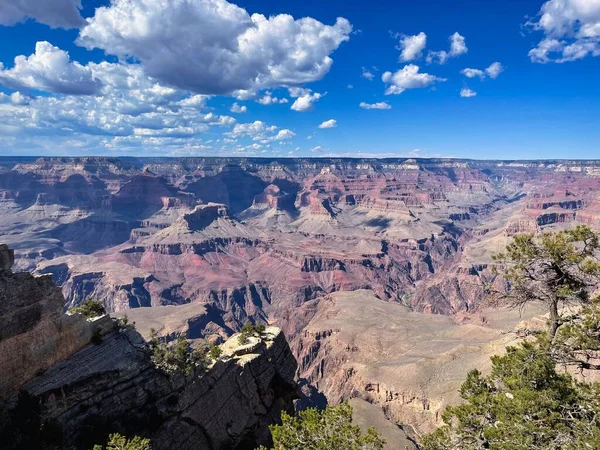 Uma Vista Aérea Grand Canyon National Park Arizona Eua — Fotografia de Stock
