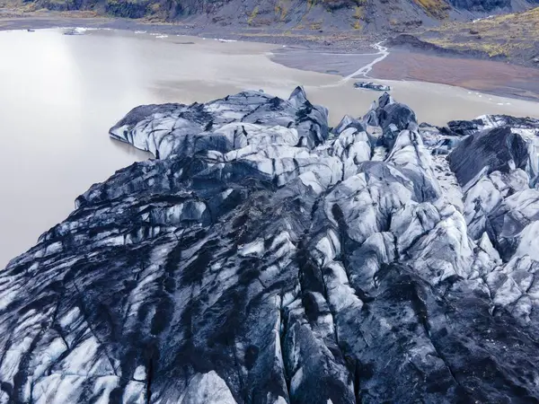 Paisaje Glaciar Escénico Islandia — Foto de Stock