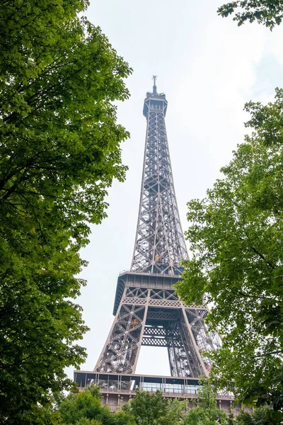 Прекрасний Знімок Ейфелевої Вежі Парижі Франція — стокове фото